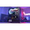 PC Midi Tower korpus AEROCOOL Graphite‑G‑BK‑v2 — Must, ATX/Micro‑ATX/Mini‑ITX, ees 2×140mm+tagumine 1×140mm