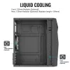 Arvutikorpus AEROCOOL Raider Mini G V3 Mini-ITX / microATX, must, külgaken, roheline LED, max GPU 285 mm, protsessorijahuti 159 mm