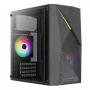 Arvutikorpus AEROCOOL Raider Mini G V3 Mini-ITX / microATX, must, külgaken, roheline LED, max GPU 285 mm, protsessorijahuti 159 mm