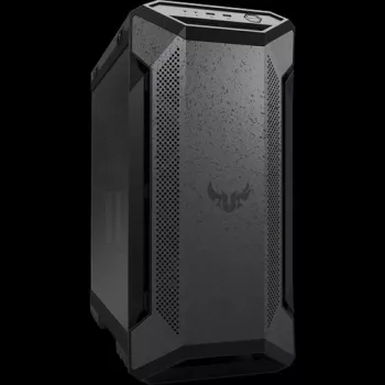 PC-korpus ASUS TUF Gaming GT501 Midi Tower — Must, toetab ATX/Micro‑ATX/Mini‑ITX/E‑ATX, 3x120mm ees, 1x140mm taga, 42 cm GPU, 18 cm CPU jahuti
