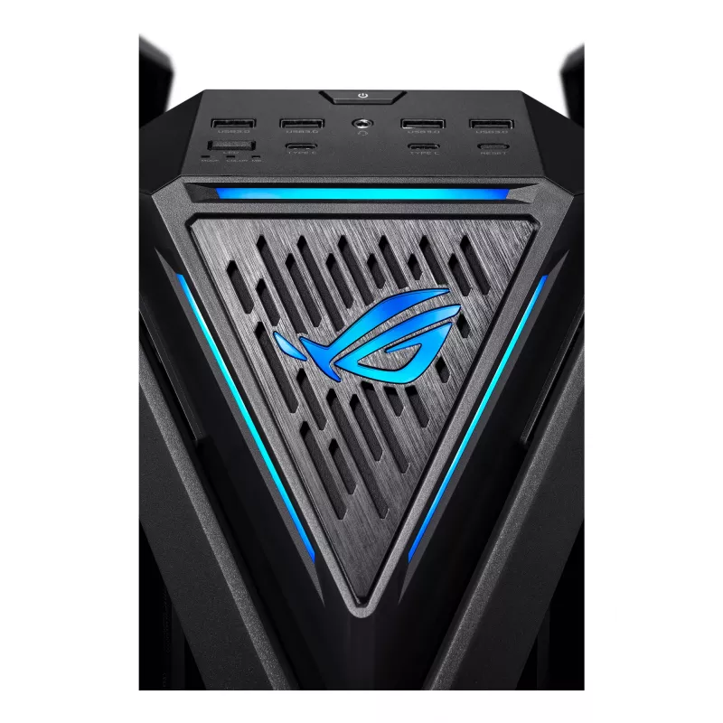 Arvutikorpus ASUS ROG Hyperion GR701 BTF Edition Torn — must, karastatud klaas, E-ATX/ATX/mikroATX tugi, 46 cm GPU, 420 mm ülemine radiaator