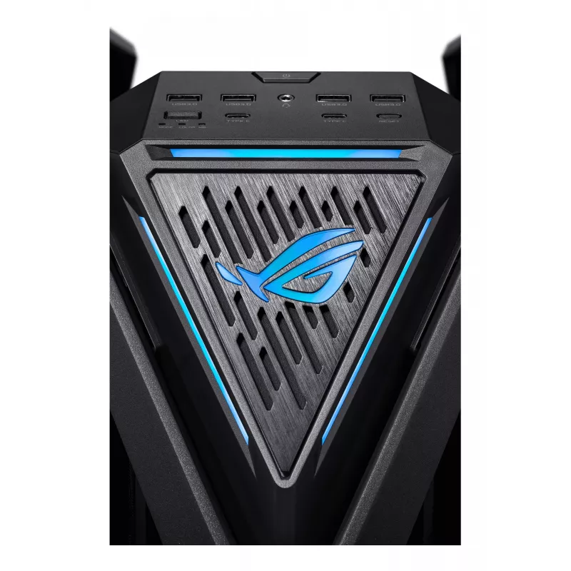 Arvutikorpus ASUS ROG Hyperion GR701 BTF Edition Torn — must, karastatud klaas, E-ATX/ATX/mikroATX tugi, 46 cm GPU, 420 mm ülemine radiaator