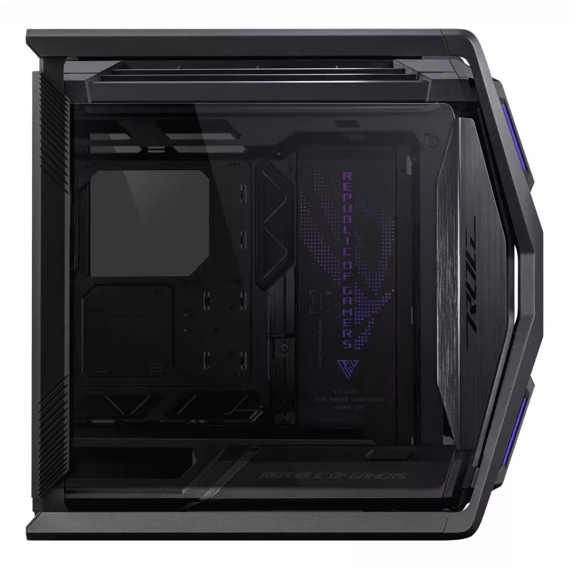 Arvutikorpus ASUS ROG Hyperion GR701 BTF Edition Torn — must, karastatud klaas, E-ATX/ATX/mikroATX tugi, 46 cm GPU, 420 mm ülemine radiaator