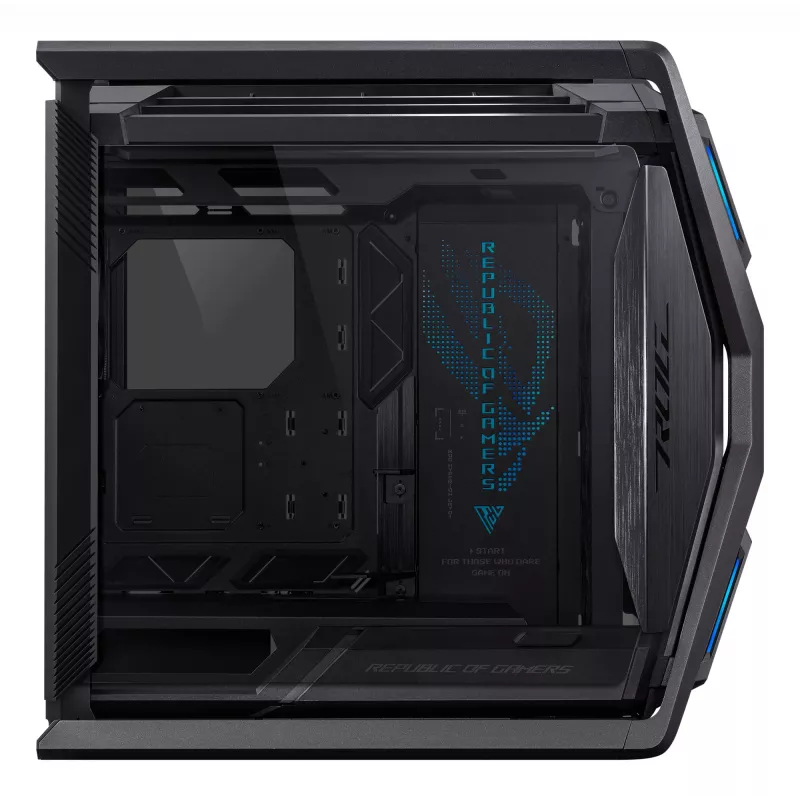 Arvutikorpus ASUS ROG Hyperion GR701 BTF Edition Torn — must, karastatud klaas, E-ATX/ATX/mikroATX tugi, 46 cm GPU, 420 mm ülemine radiaator