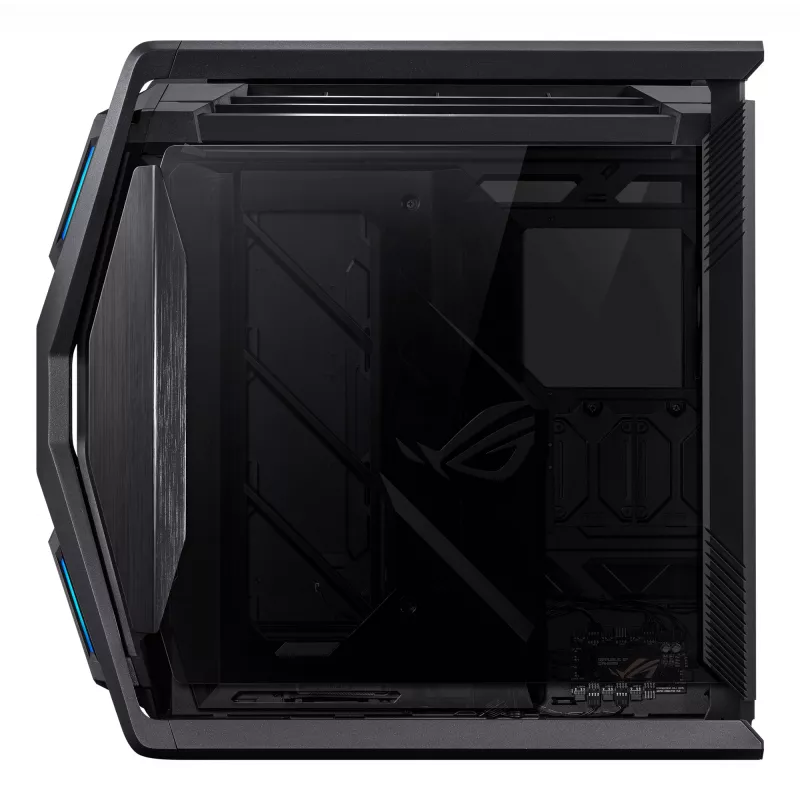 Arvutikorpus ASUS ROG Hyperion GR701 BTF Edition Torn — must, karastatud klaas, E-ATX/ATX/mikroATX tugi, 46 cm GPU, 420 mm ülemine radiaator