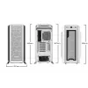 PC Case be quiet! Silent Base 802 Window Valge Midi Tower