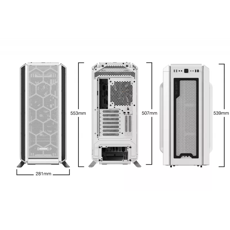 PC Case be quiet! Silent Base 802 Window Valge Midi Tower