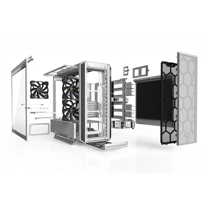 PC Case be quiet! Silent Base 802 Window Valge Midi Tower