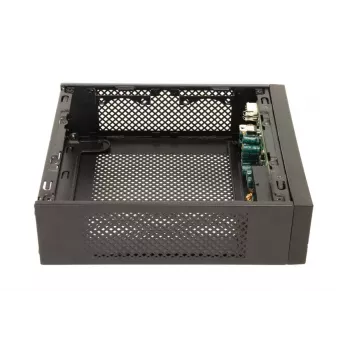 PC korpus CHIEFTEC IX-01B-OP Small Form Factor SFF Mini-ITX, 1×3.5 inch sahtel, teras, must