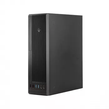 Arvutikorpus CHIEFTEC BE-10B-300 Small Form Factor must, microATX, 300 W toiteplokk, 22 cm GPU
