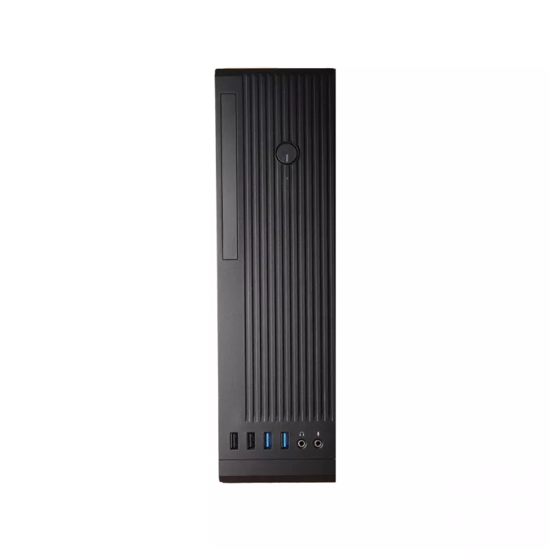 Arvutikorpus CHIEFTEC BE-10B-300 Small Form Factor must, microATX, 300 W toiteplokk, 22 cm GPU
