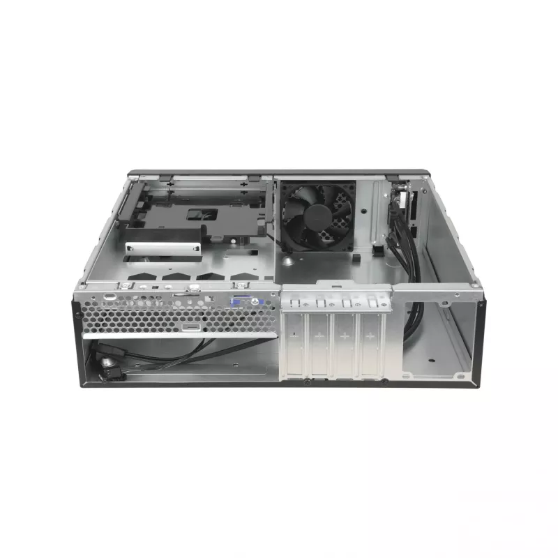Arvutikorpus CHIEFTEC BE-10B-300 Small Form Factor must, microATX, 300 W toiteplokk, 22 cm GPU