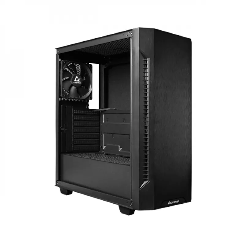 PC Case CHIEFTEC AS-01B-OP Full Tower ATX, supports up to 320 mm GPU, CPU cooler height 170 mm, 2×3.5 inch + 2×2.5 inch bays, USB 3.2 Gen1