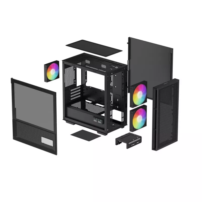 DEEPCOOL Ch360 Digital Micro Tower Case - Must