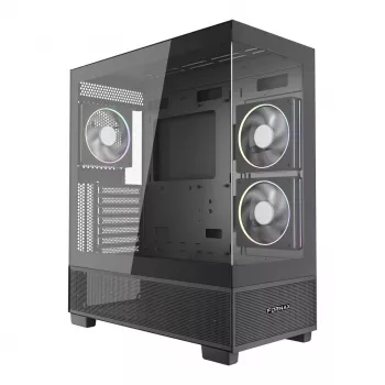 Arvutikorpus GEMBIRD Fornax X550, ATX, must