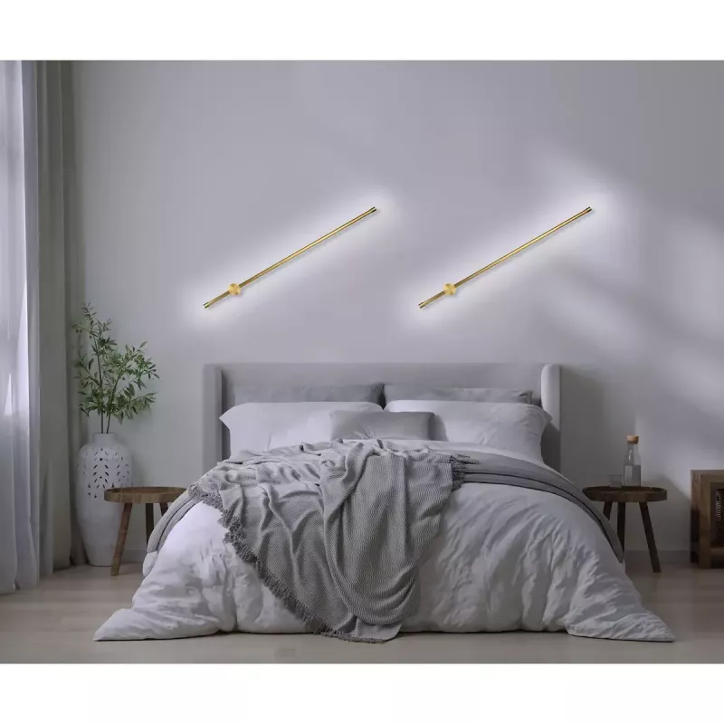 LED-seinalamp ActiveJet AJE-HILTON Patina kuldne 13 W 3000 K 555 lm 900 mm siseruumidesse CRI80