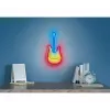 LED-neoonmärk ActiveJet AJE-NEON GUITAR mitmevärviline USB 5V, 240×176×20 mm, pinnale paigaldatav