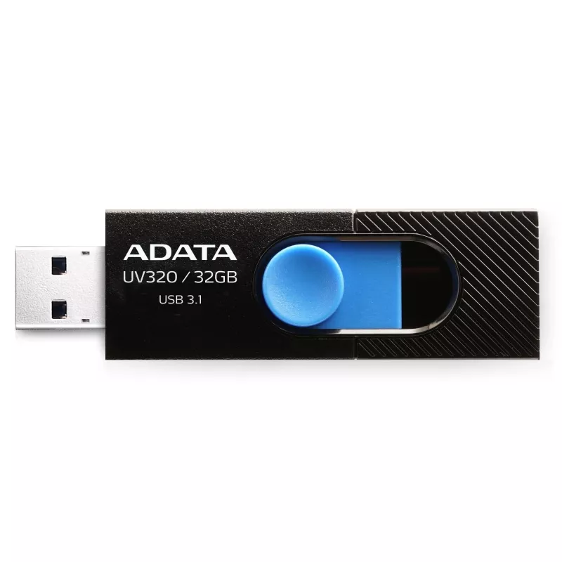ADATA UV320 USB-mälupulk 32 GB USB Type-A 3.2 Gen 1 (3.1 Gen 1) Must, Sinine