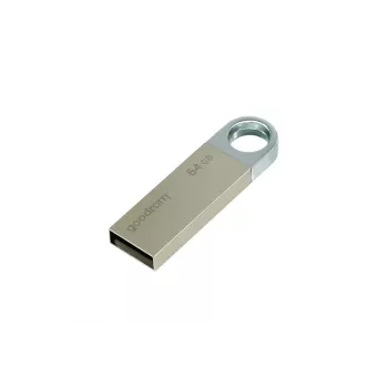 Goodram UUN2 USB-mälupulk 64 GB USB Type-A 2.0 Hõbedane