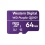 WESTERN DIGITAL WD Purple SC QD101 ülipikaealine microSD-kaart 64 GB