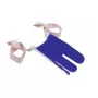 Abivahend soki jalga panemiseks SUNDO 25010 - nailonist sokiabivahend, sinine