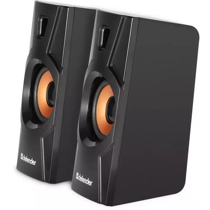 Juhtmega lauaarvutikõlar DEFENDER Aurora S8 — 2.0, 8 W RMS, USB-toide, 3,5 mm, must