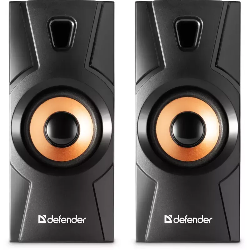 Juhtmega lauaarvutikõlar DEFENDER Aurora S8 — 2.0, 8 W RMS, USB-toide, 3,5 mm, must