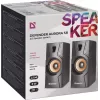 Juhtmega lauaarvutikõlar DEFENDER Aurora S8 — 2.0, 8 W RMS, USB-toide, 3,5 mm, must