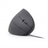 GEMBIRD optiline hiir MUS-ERGO-01 - ergonoomiline 6 nupuga, ratas, USB, must