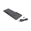 HP 400 taustvalgustusega juhtmega klaviatuur, täissuuruses (100%), juhtmega, USB, mehaaniline, QWERTY, must