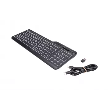 HP 400 taustvalgustusega juhtmega klaviatuur, täissuuruses (100%), juhtmega, USB, mehaaniline, QWERTY, must