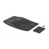 HP 960 Ergonoomiline juhtmevaba klaviatuur, täissuuruses (100%), juhtmevaba, RF-juhtmevaba + Bluetooth, membraan, QWERTY, must