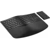 HP 965 Ergonoomiline juhtmevaba klaviatuur, täissuuruses (100%), juhtmevaba, RF-juhtmevaba + Bluetooth, membraan, QWERTY, must