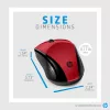 HP Wireless hiir 220 (Sunset Red)