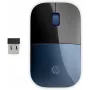 HP traadita hiir Z3700, mõlemakäeline, Blue LED, RF traadita, 1200 DPI, must, sinine