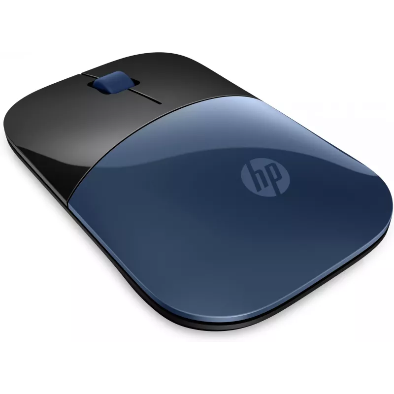 HP traadita hiir Z3700, mõlemakäeline, Blue LED, RF traadita, 1200 DPI, must, sinine