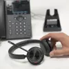 HP Poly Voyager 4320-M + USB-A–USB-C kaabel + BT700 dongle, juhtmevaba, kontori/kõnekeskuse jaoks, 20–20000 Hz, 162 g, peakomplekt, must