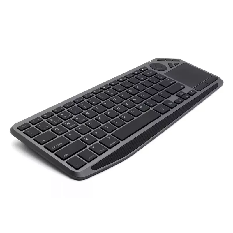 Techly ICTB9801TB klaviatuur Universaalne RF traadita + Bluetooth QWERTY USA inglise Must