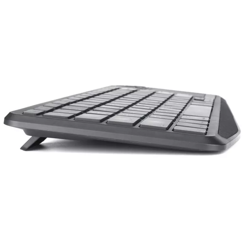 Techly ICTB9801TB klaviatuur Universaalne RF traadita + Bluetooth QWERTY USA inglise Must