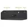 Techly ICTB9801TB klaviatuur Universaalne RF traadita + Bluetooth QWERTY USA inglise Must