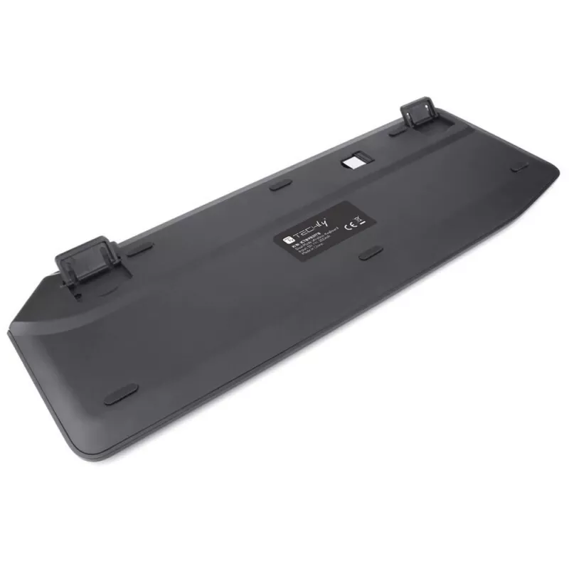 Techly ICTB9801TB klaviatuur Universaalne RF traadita + Bluetooth QWERTY USA inglise Must