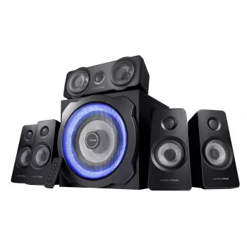 Trust GXT 658 Tytan 5.1 kõlarikomplekt 90 W Universaalne Must 5.1 kanalid