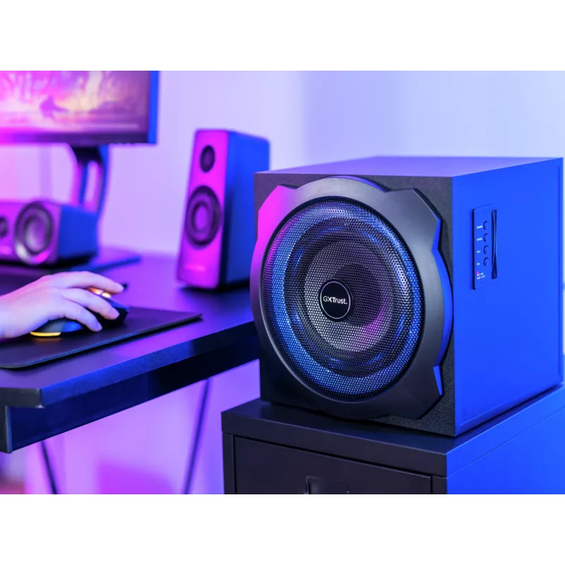Trust GXT 658 Tytan 5.1 kõlarikomplekt 90 W Universaalne Must 5.1 kanalid