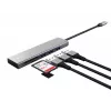 Trust Halyx USB 3.2 Gen 1 (3.1 Gen 1) USB-C 104 Mbit/s Aluminium