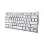 Trust 24651 juhtmevaba QWERTY US English klaviatuur, hõbedane