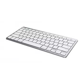 Trust 24651 juhtmevaba QWERTY US English klaviatuur, hõbedane
