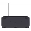 Juhtmega mänguklaviatuur TRUST GXT 836 Evocx USB QWERTY US English, RGB-taustvalgustus, randmetugi, 114 klahvi, 110% paigutus