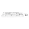 Trust Ody II klaviatuur koos hiirega Kodu/Kontor RF juhtmevaba QWERTY USA inglise keel Valge