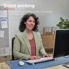 Trust Ody II klaviatuur koos hiirega Kodu/Kontor RF juhtmevaba QWERTY USA inglise keel Valge