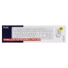 Trust Ody II klaviatuur koos hiirega Kodu/Kontor RF juhtmevaba QWERTY USA inglise keel Valge